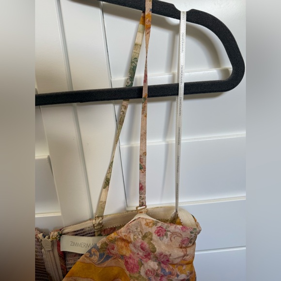 Zimmermann NET SUSTAIN August cutout paisley-print organic silk midi dress NWOT - Picture 9 of 13